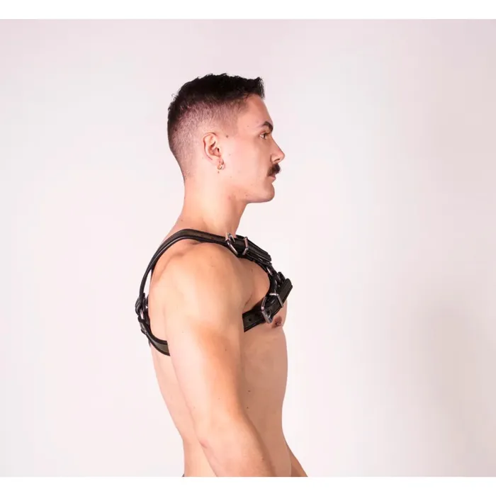 Restraints Prowler RED Prowler RED Leather Bull Harness Black Green