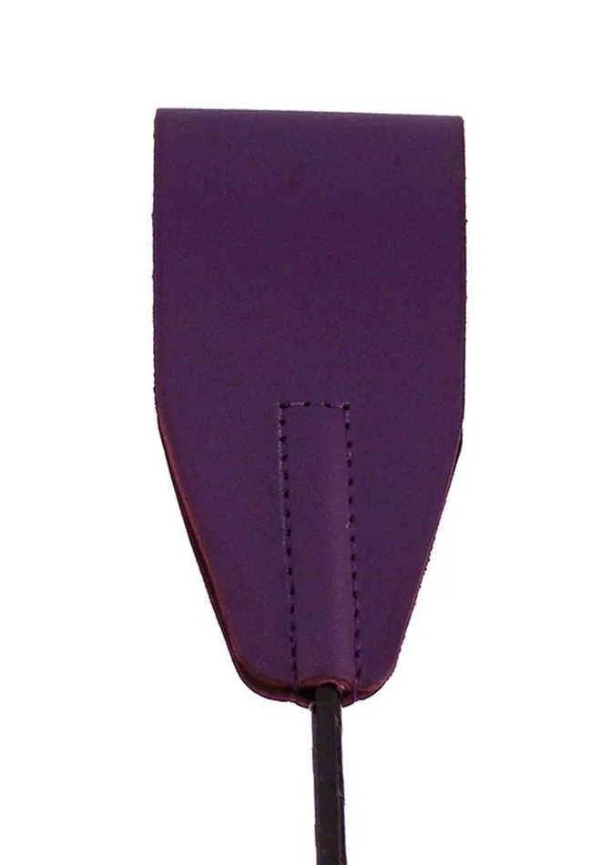 Restraints Rouge Fifty Times Hotter Leather Riding Crop Rouge