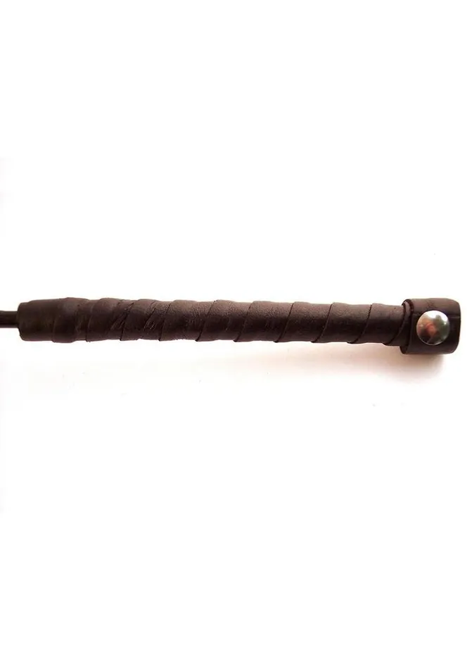 Restraints Rouge Fifty Times Hotter Leather Riding Crop Rouge