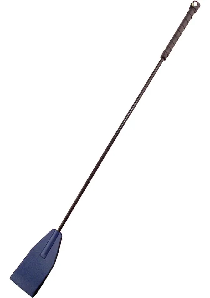 Restraints Rouge Fifty Times Hotter Leather Riding Crop Rouge