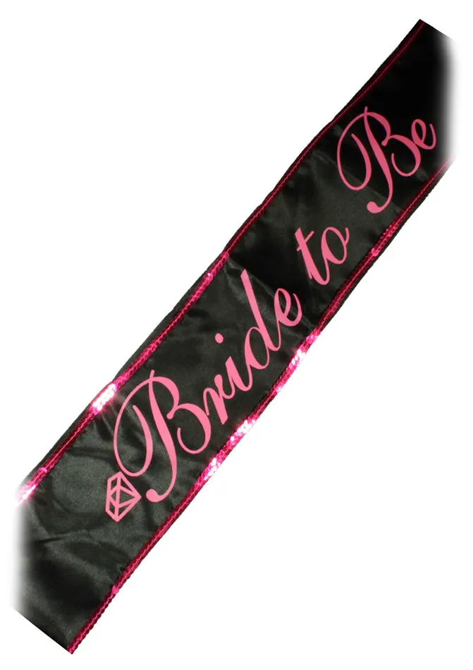 Sashes and Wearables BrideToBe Adjustable Party Sash Male Sex Toys