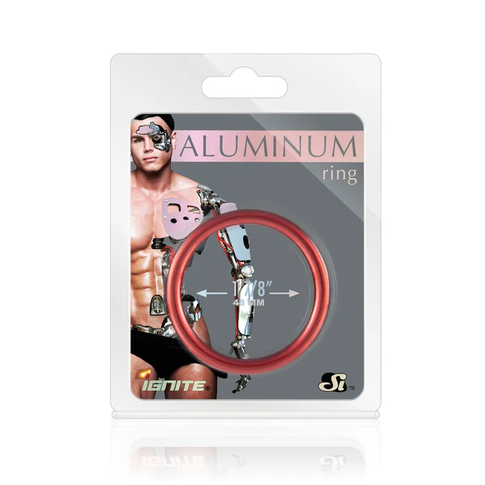 Si95168 COCK RING ALUMINUM RING RUST 188in48mm SI Novelties Male Sex Toys