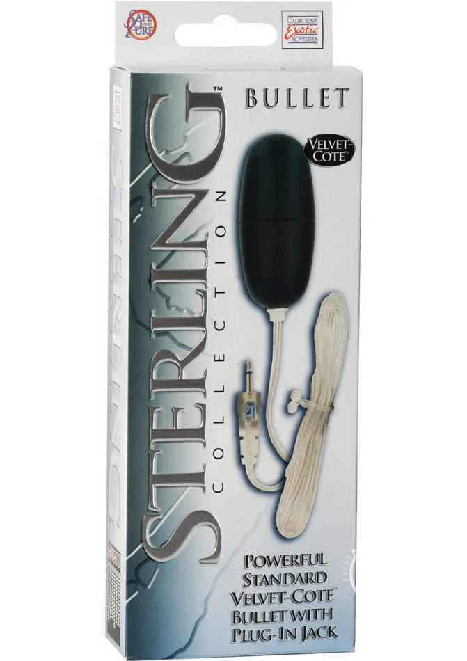 Sterling Collection Sterling Collection Standard Velvet Cote Bullet Female Sex Toys Sterling Collection Sterling Collection Standard Velvet Cote Bullet Female Sex Toys