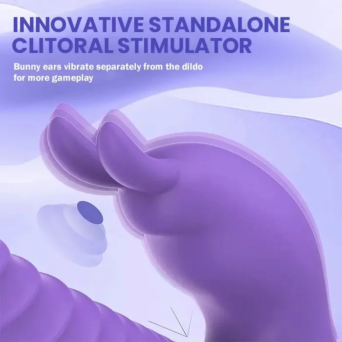 Stretchy Swing Heated Moe Rabbit Vibrator Inyarose Female Sex Toys