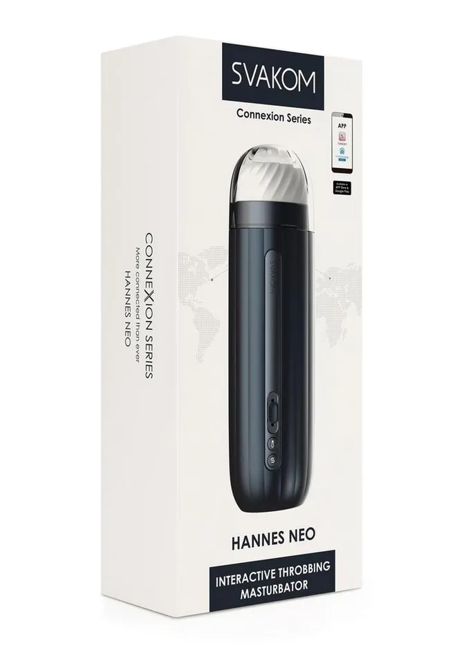 Svakom Hannes Neo Interactive Rechargeable Masturbator Svakom Male Sex Toys Svakom Hannes Neo Interactive Rechargeable Masturbator Svakom Male Sex Toys
