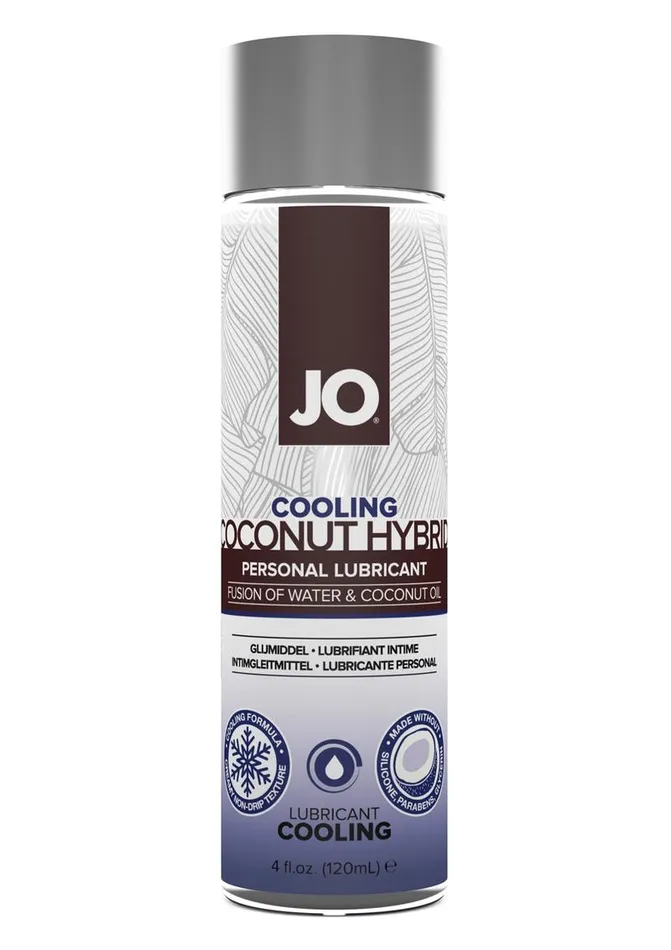 System JO Lubricants JO Silicone Free Coconut Hybrid Cooling Lubricant