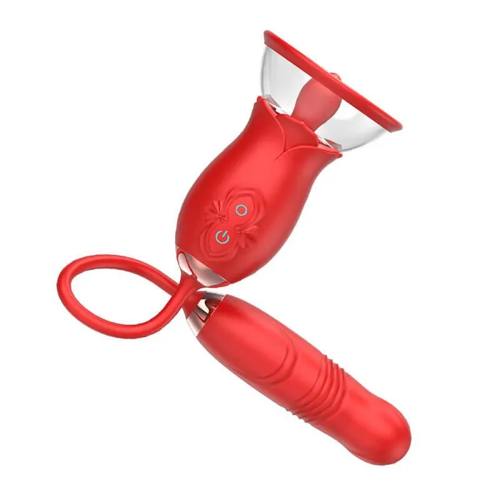 TongueLick Rose Vibrator Toy Inyarose Vibrators
