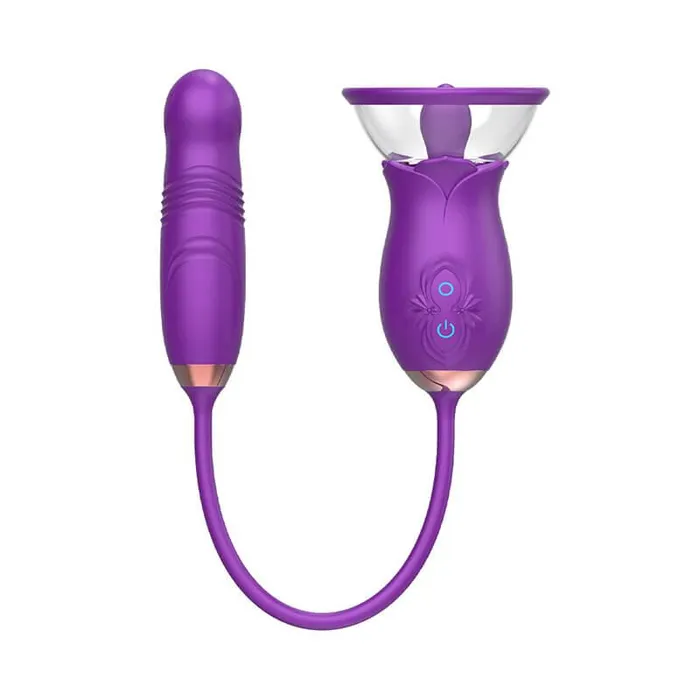 TongueLick Rose Vibrator Toy Inyarose Vibrators