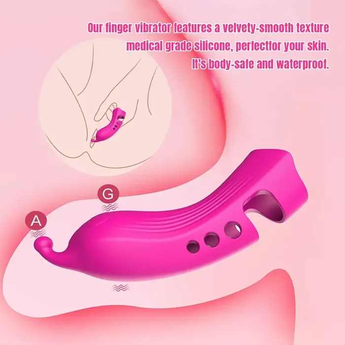 Vibrators Inyarose PulseTouch Finger Vibe GSpot Nipple and Clit Stimulator