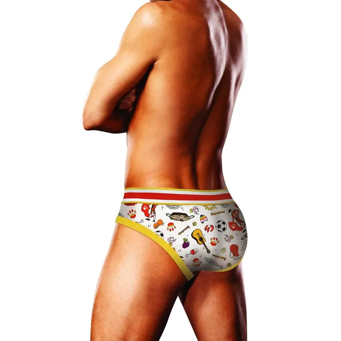 Vibrators Prowler Prowler Barcelona Brief Yellow Red