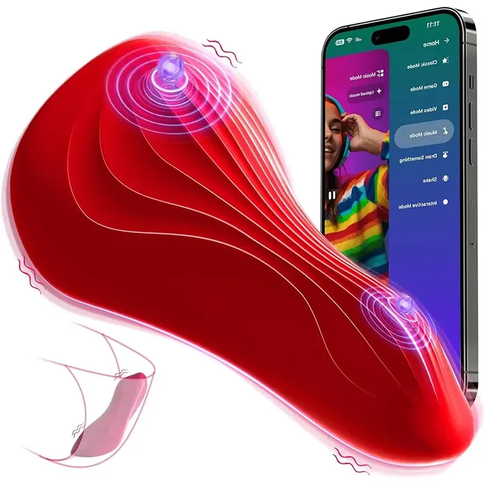 Vibrators Remote AppControlled Wearable Clitoral Vibrator Inyarose