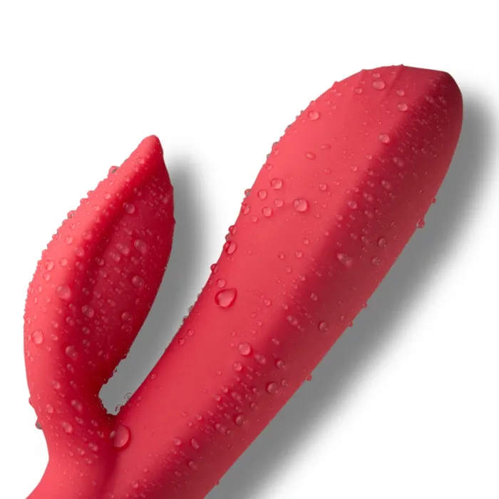Vibrators You Love Me You Love Me Love Me Vibrator Cock Ring Set Red Black