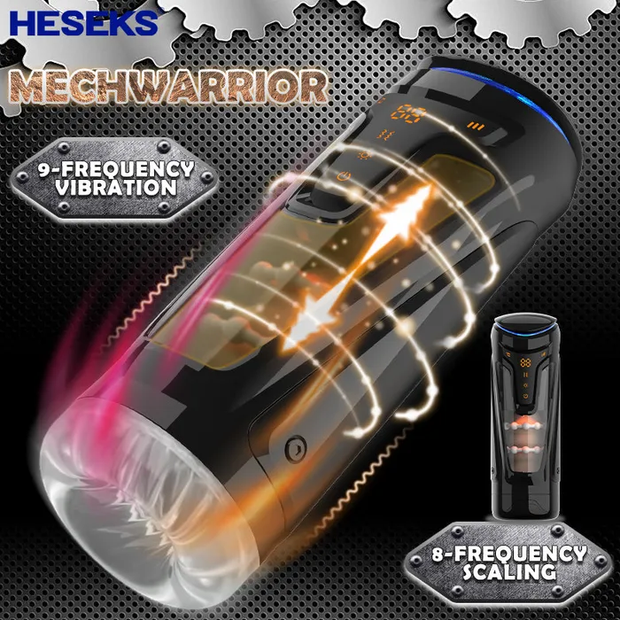 xbelo Male Sex Toys 9frequency Vibration Rotating for Penis Stimulation Masturbator Cup