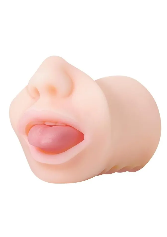 Zero Tolerance Real Mouth Stroker Masturbator with DVD Zero Tolerance Male Sex Toys