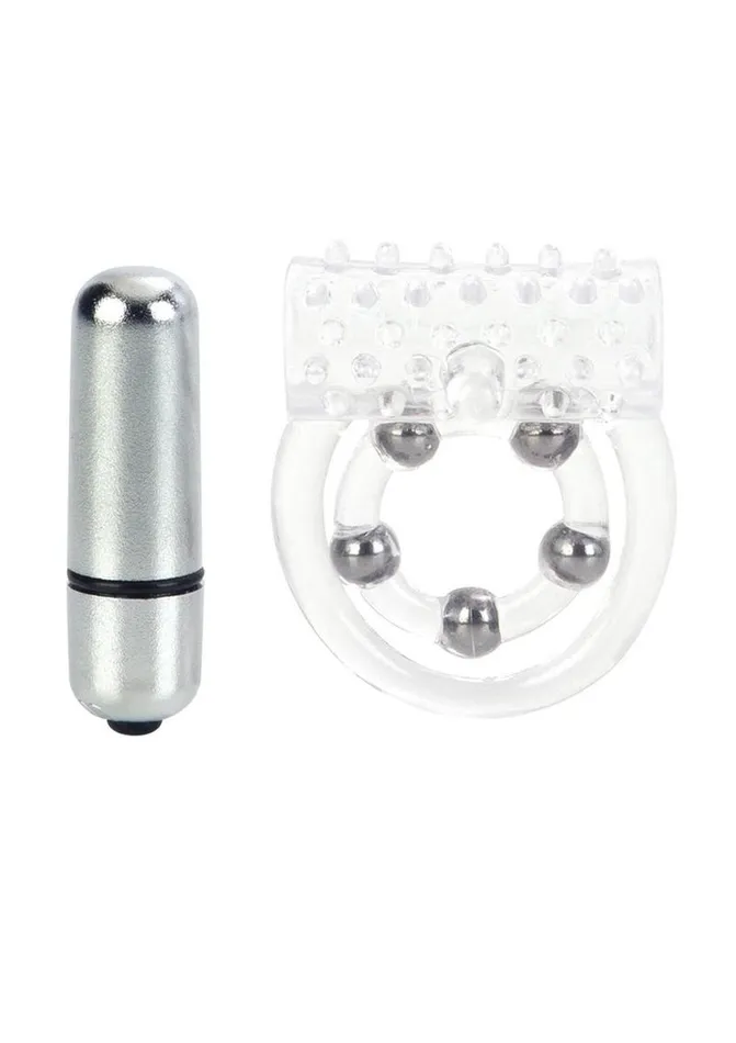 5 Bead Maximus Ring Vibrating Cock Ring Couples Enhancers Couples