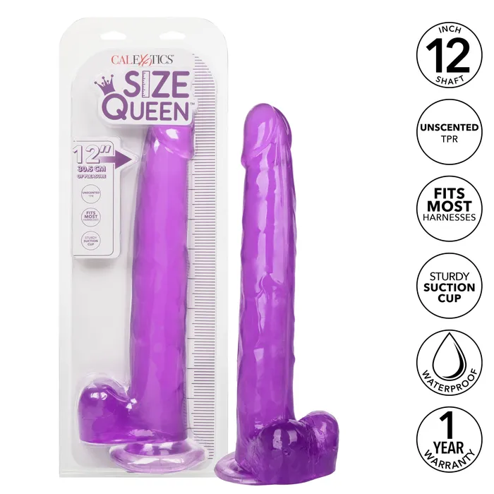 Anal CalExotics Size Queen 12 inch305 Cm Purple