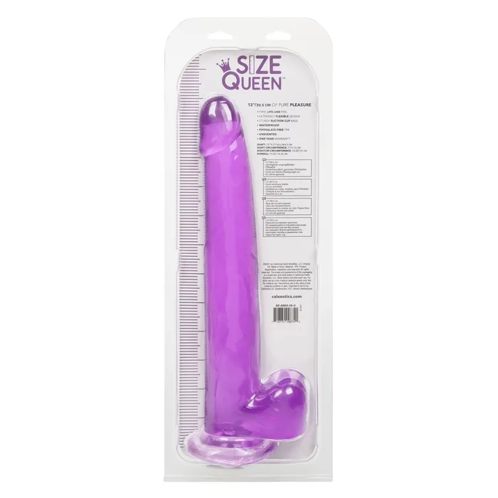 Anal CalExotics Size Queen 12 inch305 Cm Purple Anal CalExotics Size Queen 12 inch305 Cm Purple