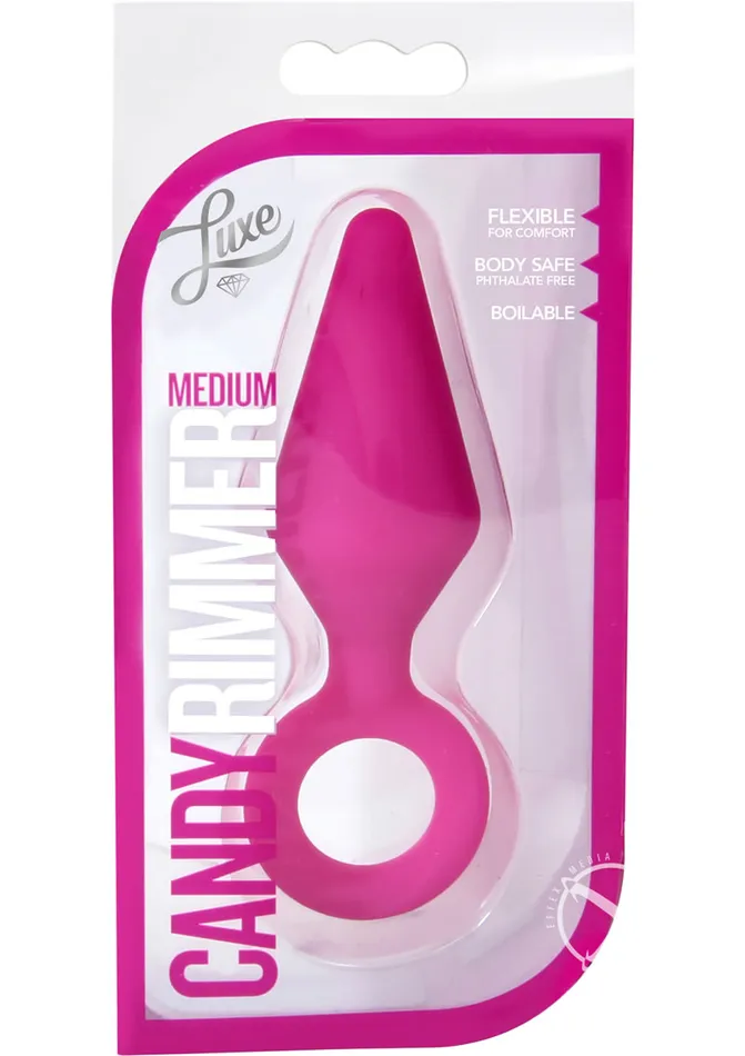 Anal Luxe Luxe Candy Rimmer Silicone Butt Plug