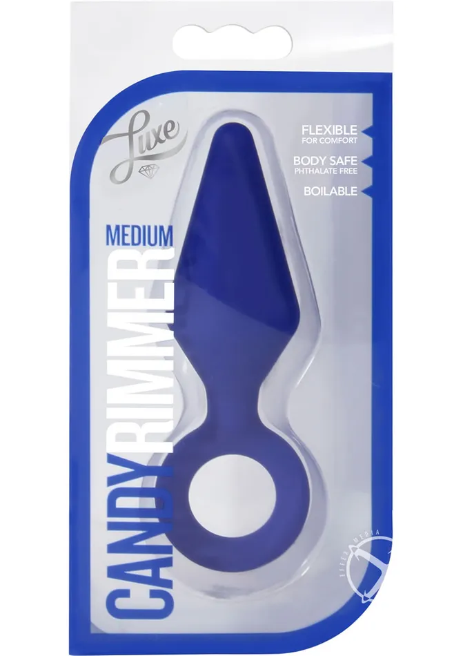 Anal Luxe Luxe Candy Rimmer Silicone Butt Plug