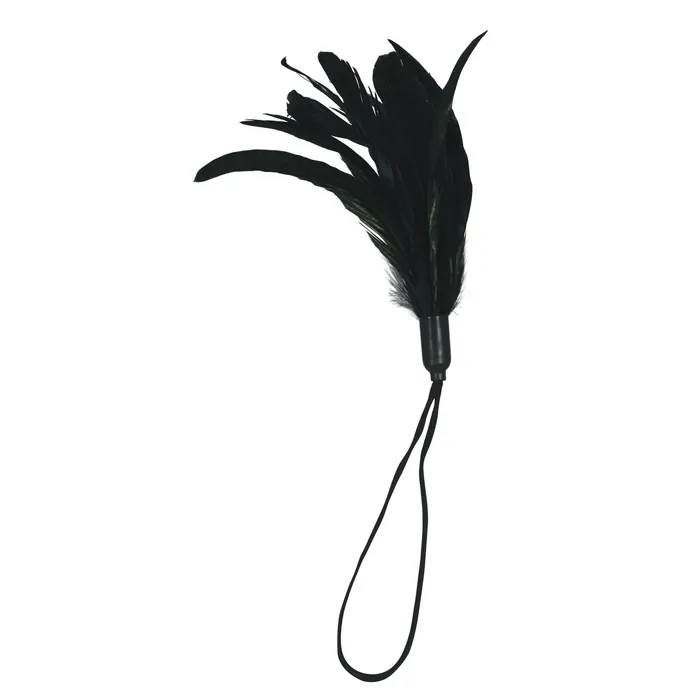 Anal Sportsheets Pleasure Feather Black