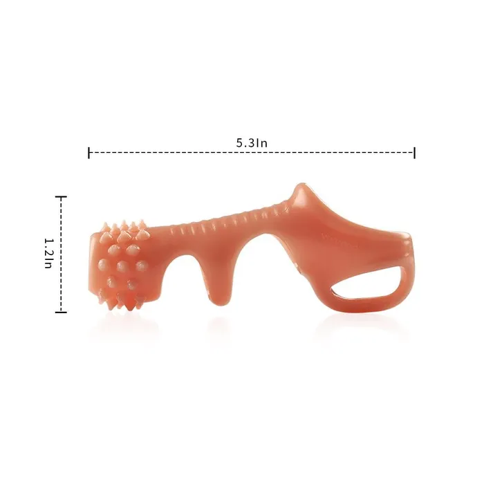 BallBondage HollowedOut Penis Sleeve with Thorns ADLTOYFUN Male Sex Toys