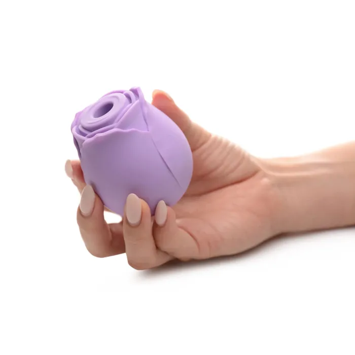 Bloomgasm Wild Rose 10x Suction Clit Stimulator Purple XR Brands inmi Vibrators Bloomgasm Wild Rose 10x Suction Clit Stimulator Purple XR Brands inmi Vibrators