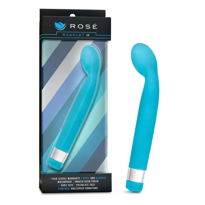 Blush Vibrators Rose Scarlet G Blue