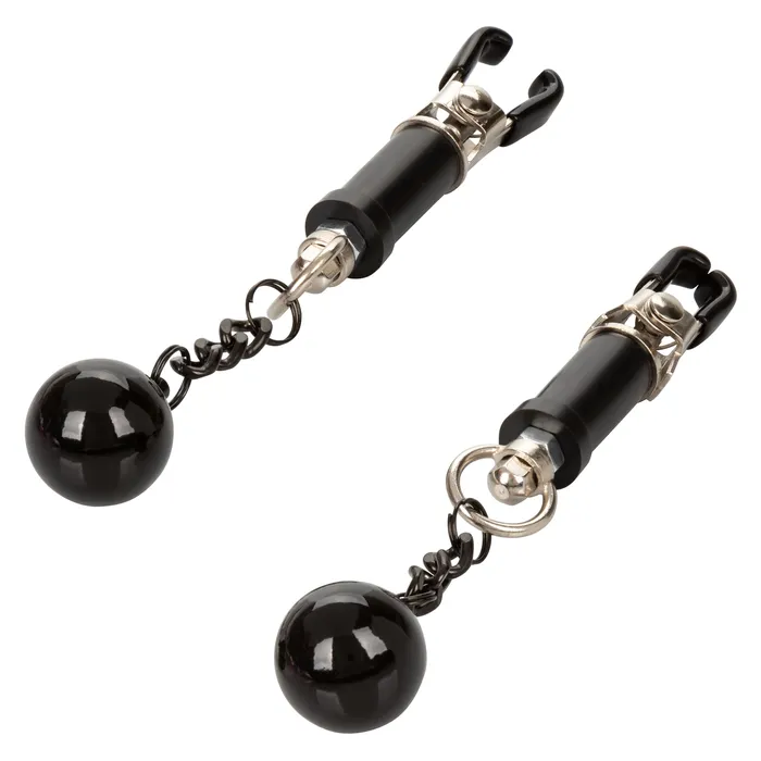 CalExotics Female Sex Toys Nipple Grips Weighted Twist Nipple Clamps CalExotics Female Sex Toys Nipple Grips Weighted Twist Nipple Clamps