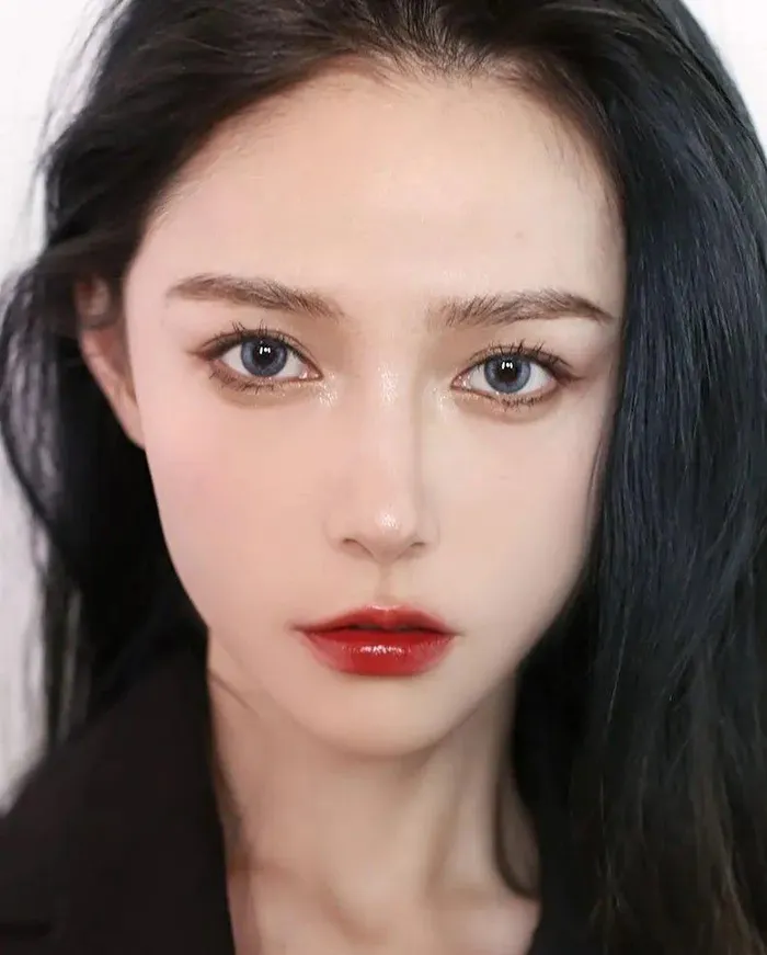 cj Black And White Swan Makeup Set Cushion bb Cream Makeup Powder Lipstick Sevenpiece Gift Box Anal