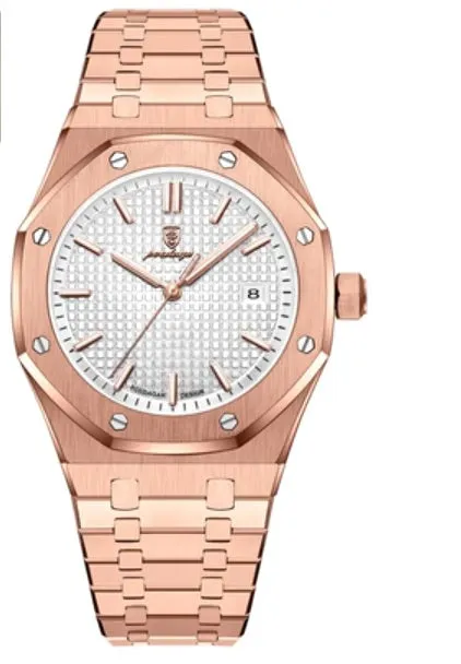 cj Female Sex Toys Waterproof Fashion Business Trend Luminous Calendar Watch