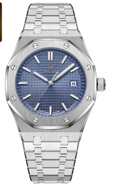 cj Female Sex Toys Waterproof Fashion Business Trend Luminous Calendar Watch