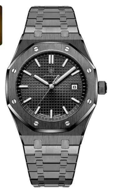 cj Female Sex Toys Waterproof Fashion Business Trend Luminous Calendar Watch
