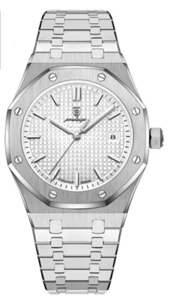 cj Female Sex Toys Waterproof Fashion Business Trend Luminous Calendar Watch