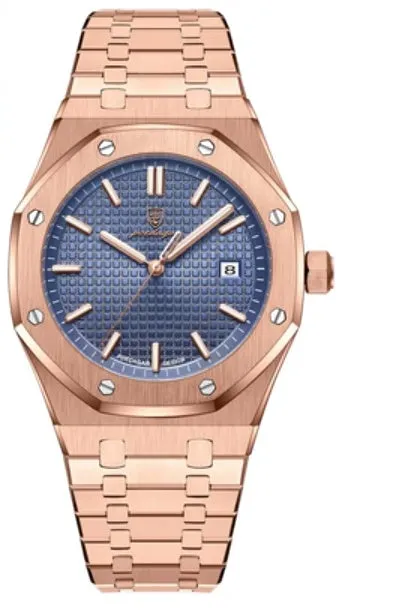 cj Female Sex Toys Waterproof Fashion Business Trend Luminous Calendar Watch