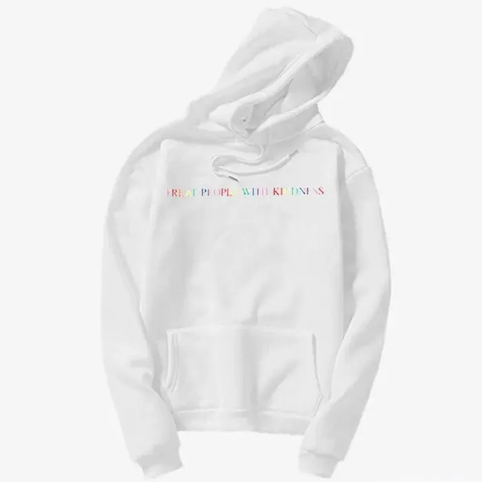 cj Vibrators Harajuku Pullover Wool Hoodie