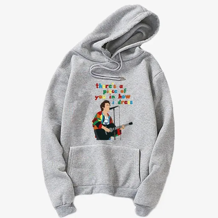cj Vibrators Harajuku Pullover Wool Hoodie