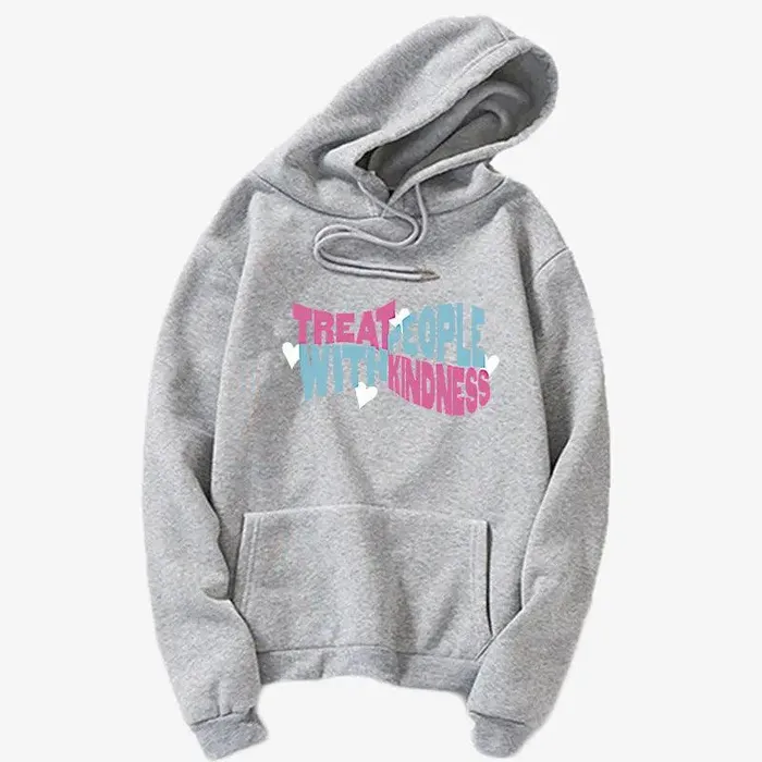 cj Vibrators Harajuku Pullover Wool Hoodie
