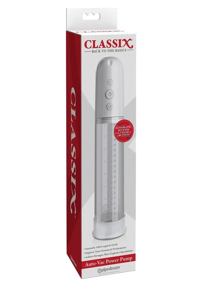 Classix Male Sex Toys Classix AutoVac Power Pump Penis Enlargement System Classix Male Sex Toys Classix AutoVac Power Pump Penis Enlargement System