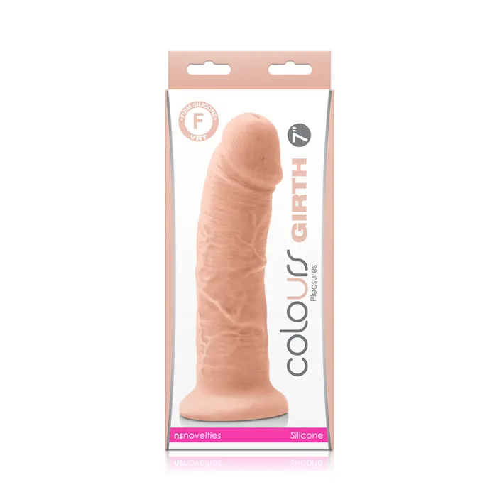 Colours Girth Series 7 Dong White NS Novelties Dildos