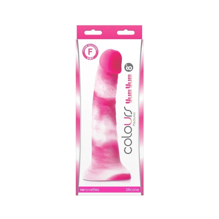 Colours Pleasures Yum Yum 8 In Dildo Pink nsnovelties Dildos