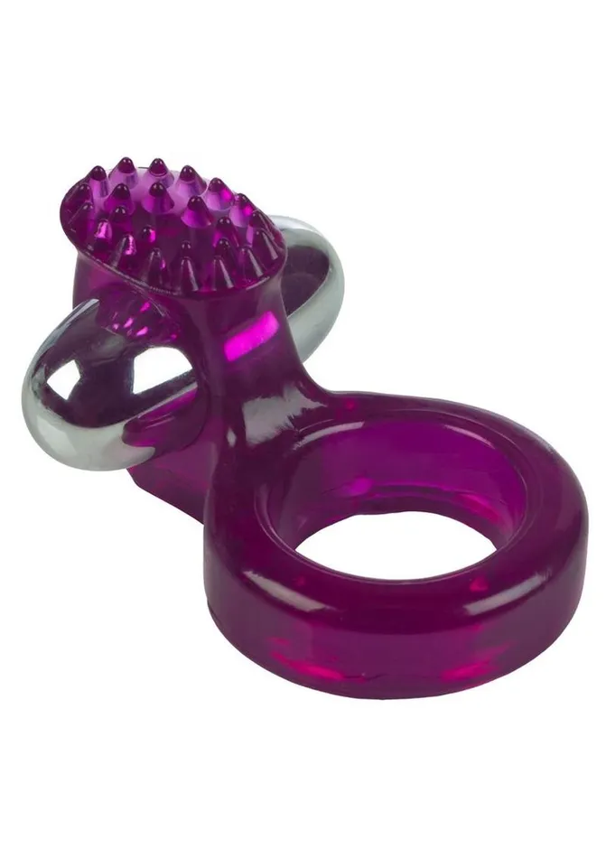 Couples Couples Enhancers Ring Of Passion Vibrating Cock Ring with Clitoral Stimulation Couples Couples Enhancers Ring Of Passion Vibrating Cock Ring with Clitoral Stimulation