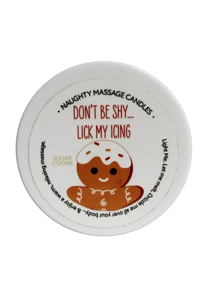 Couples Kama Sutra Massage Candle 17oz Lick My Icing