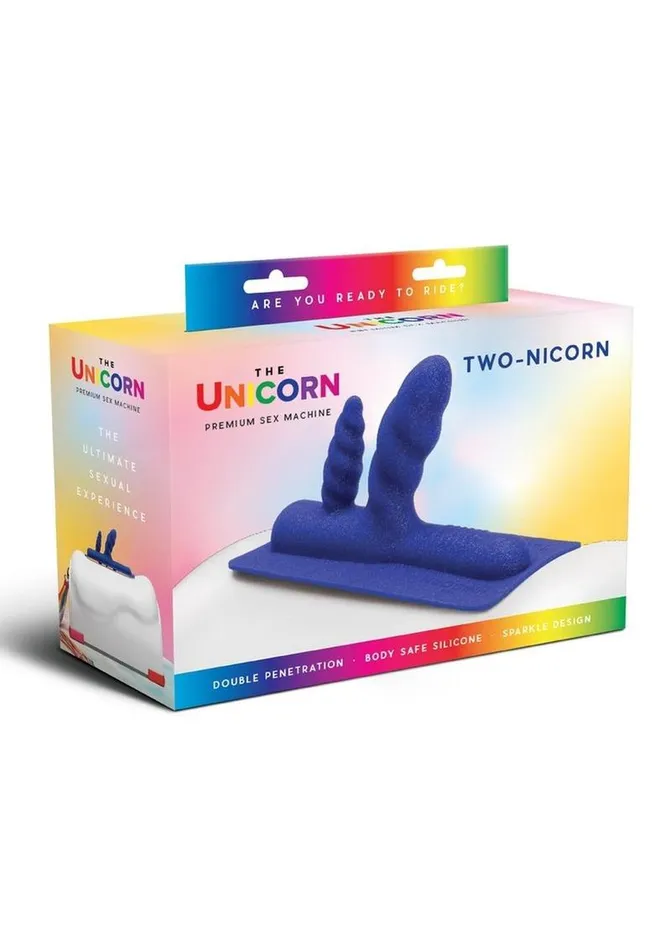 Cowgirl Unicorn TwoNicorn Silicone Attachment Cowgirl Female Sex Toys