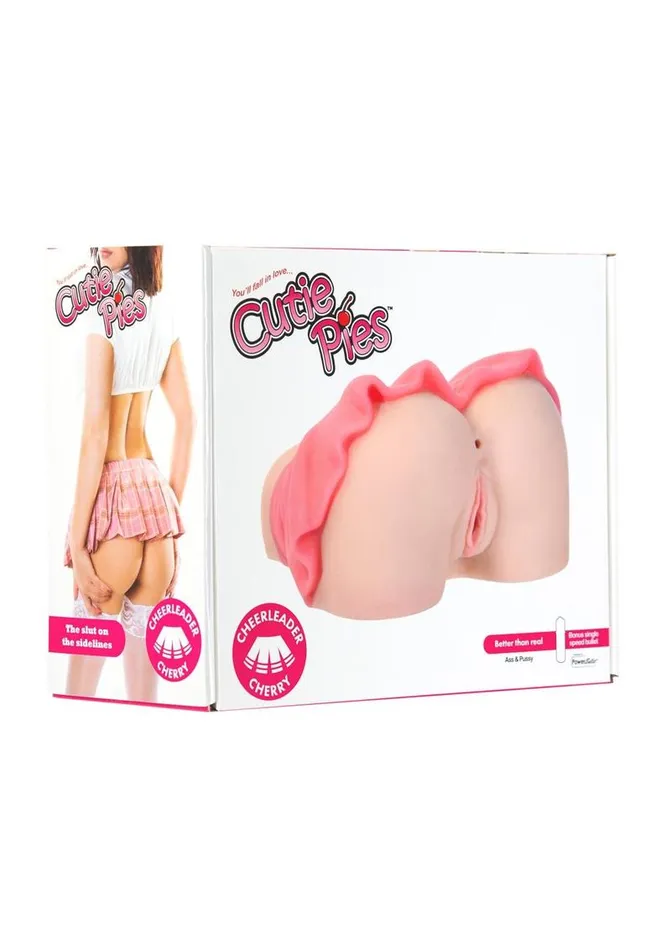 Cutiepies Cheerleader Cherry Vagina Masturbator with Powerbullet CutiePies Male Sex Toys