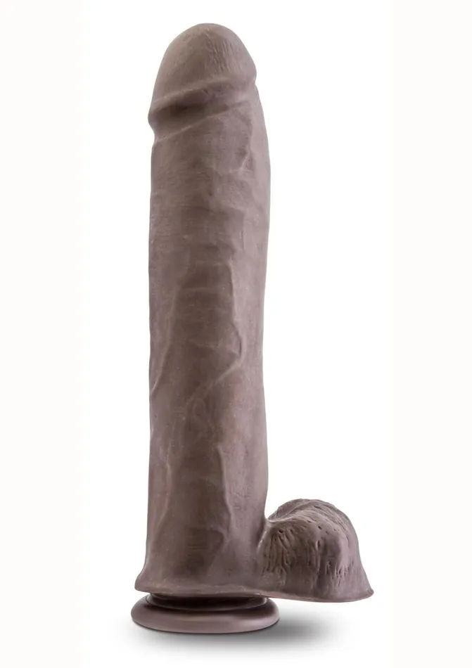 Dildos Au Naturel Au Naturel Big John Sensa Feel Dual Density Dildo with Balls