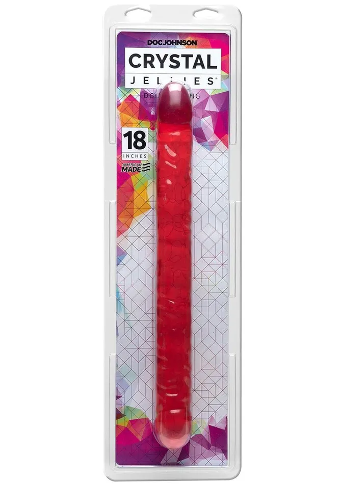 Dildos Crystal Jellies Double Dildo Crystal Jellies