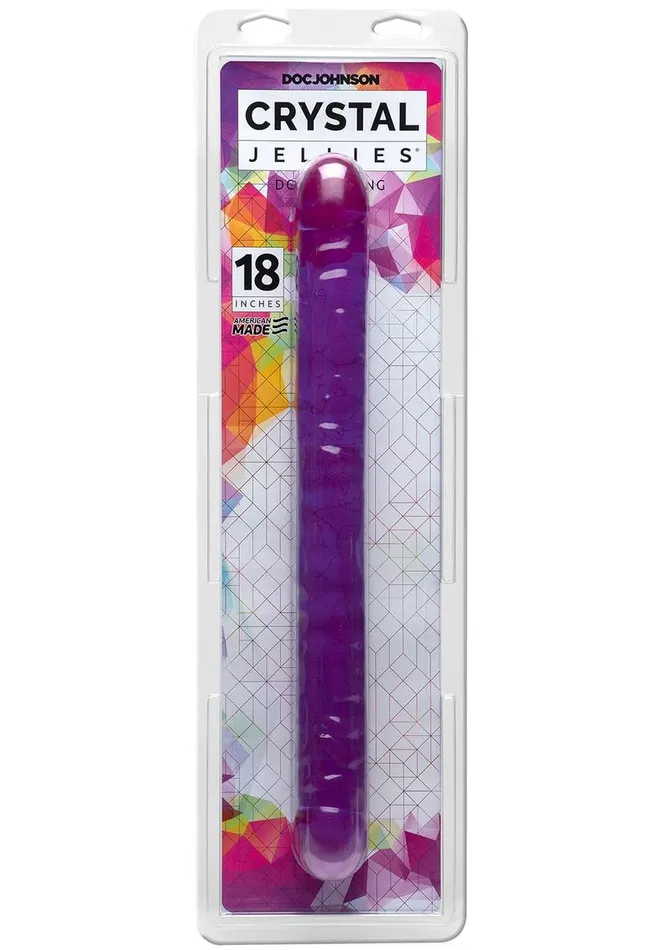 Dildos Crystal Jellies Double Dildo Crystal Jellies