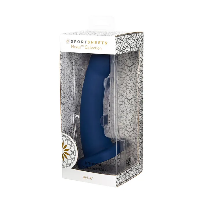 Dildos Sportsheets Nexus Hollow Dildo Blue Banx 8