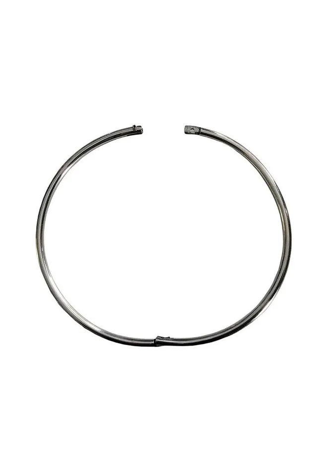 Dildos Stainless Steel Thin Collar Rouge