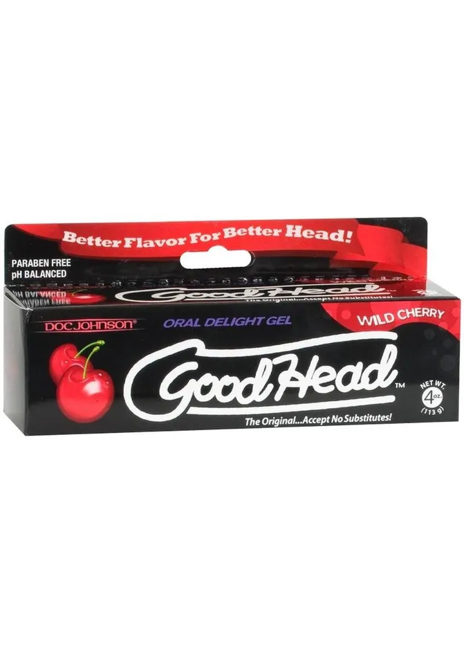 Enhancers GoodHead Goodhead Oral Delight Gel Wild Flavored Cherry